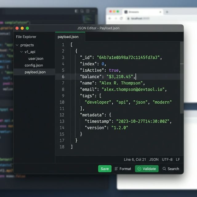 Laravel Payload Editor